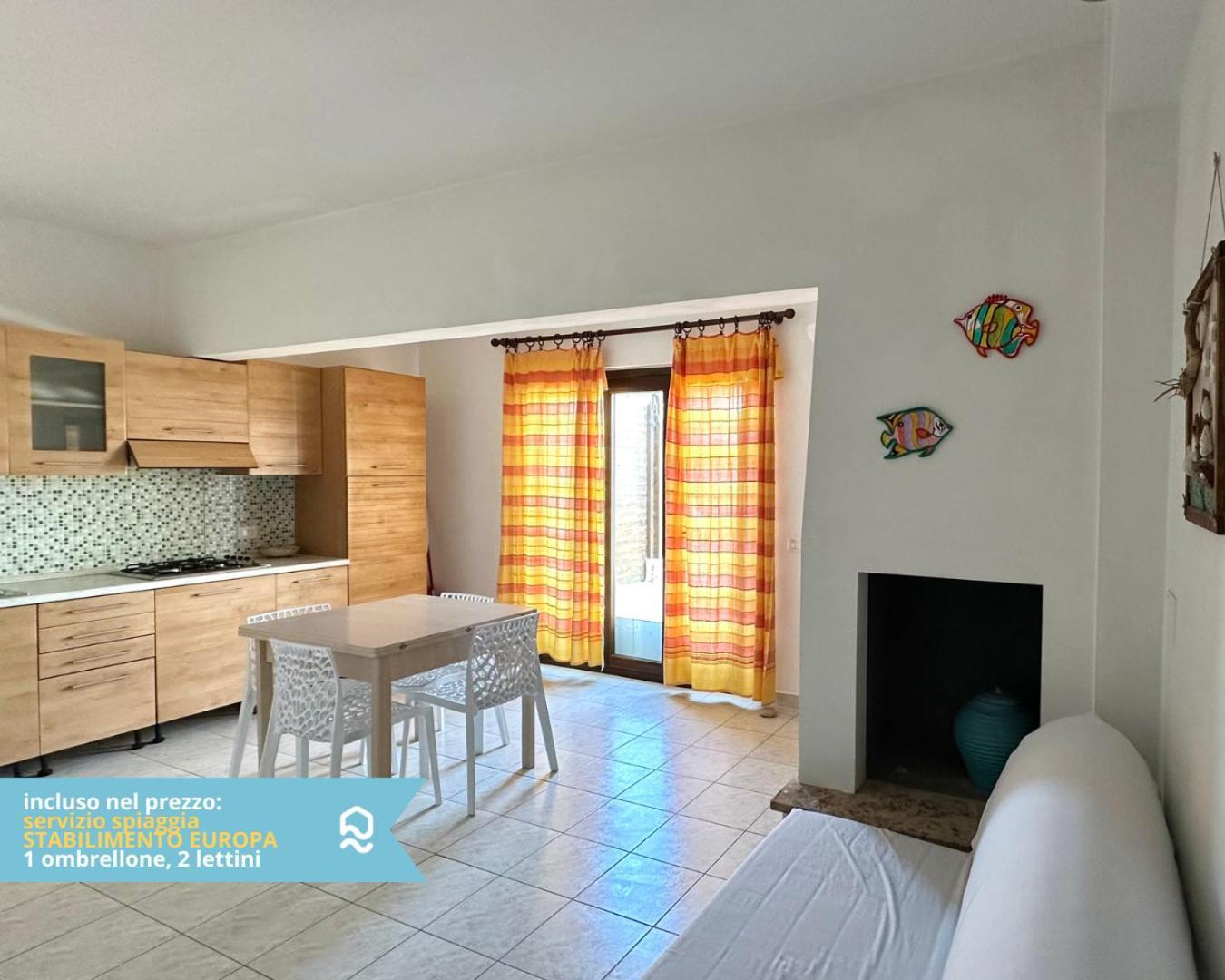 Rs316 - Marcelli, Bilocale In Residence Fronte Mare Pt Dış mekan fotoğraf