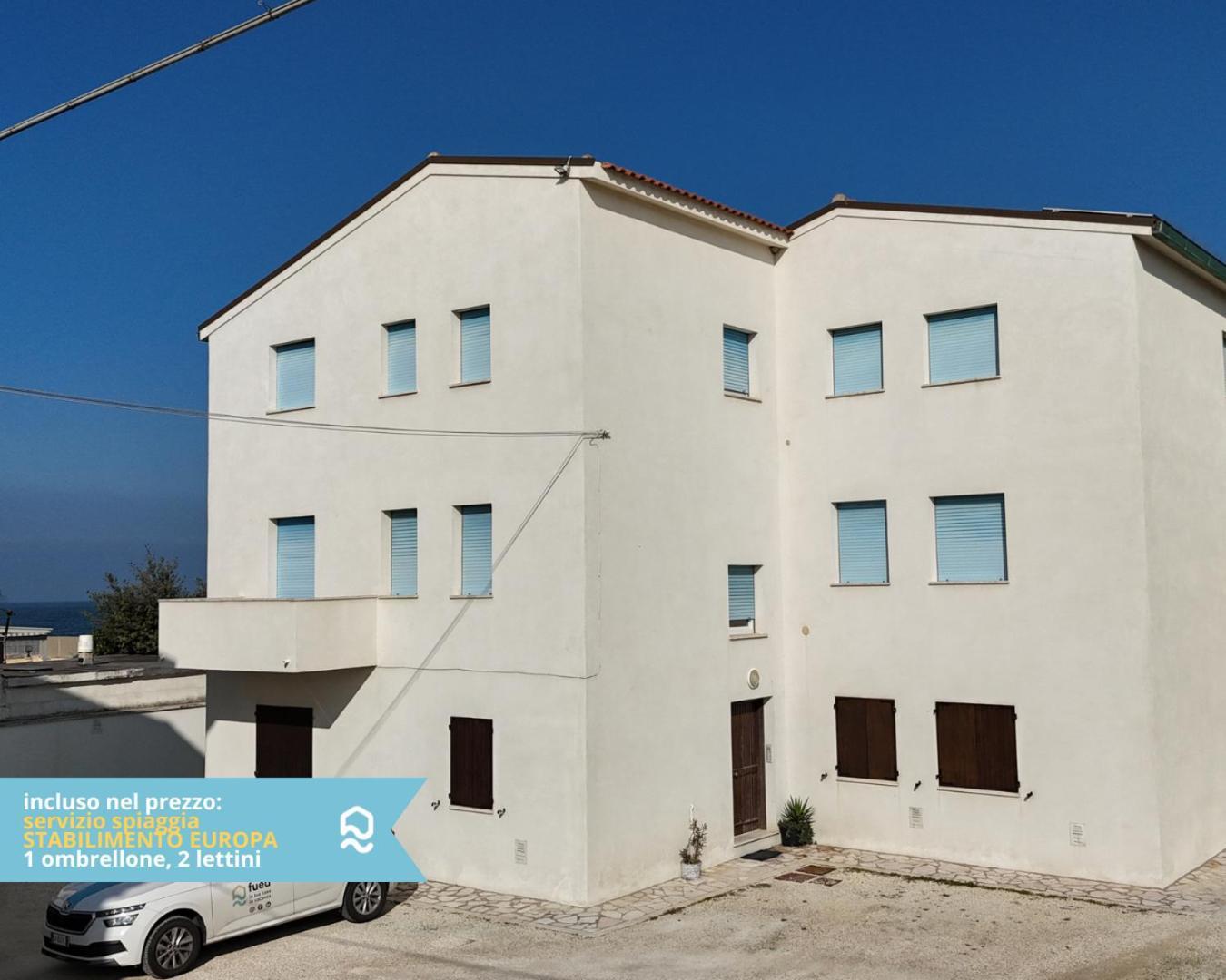 Rs316 - Marcelli, Bilocale In Residence Fronte Mare Pt Dış mekan fotoğraf